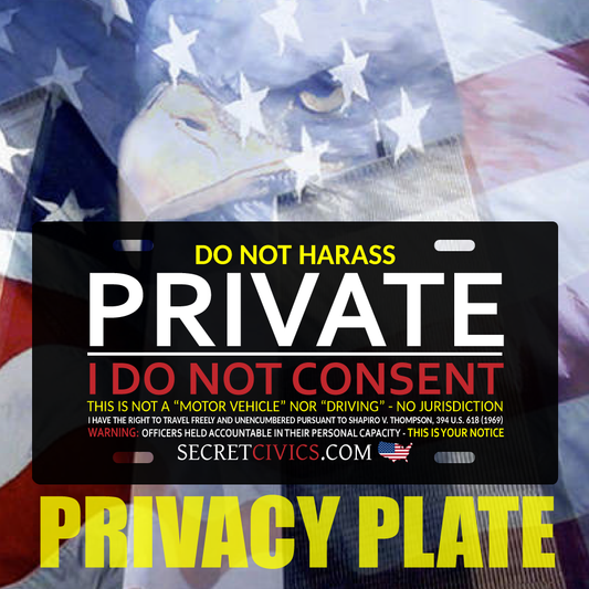 Privacy Plate - Donation